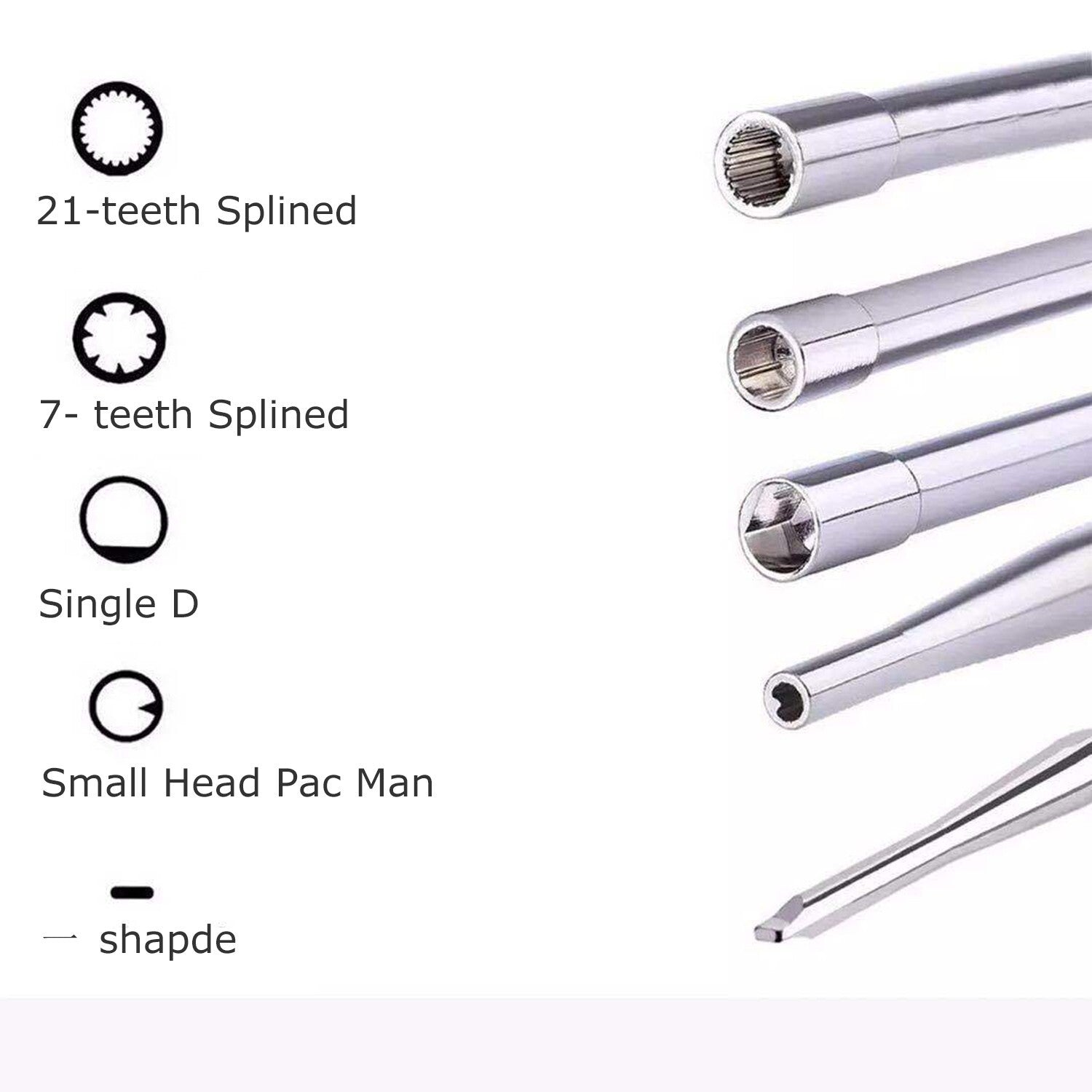 10 Pcs Carburetor Adjustment Tool Screwdriver Kit for Common 2 Cycle Carburator