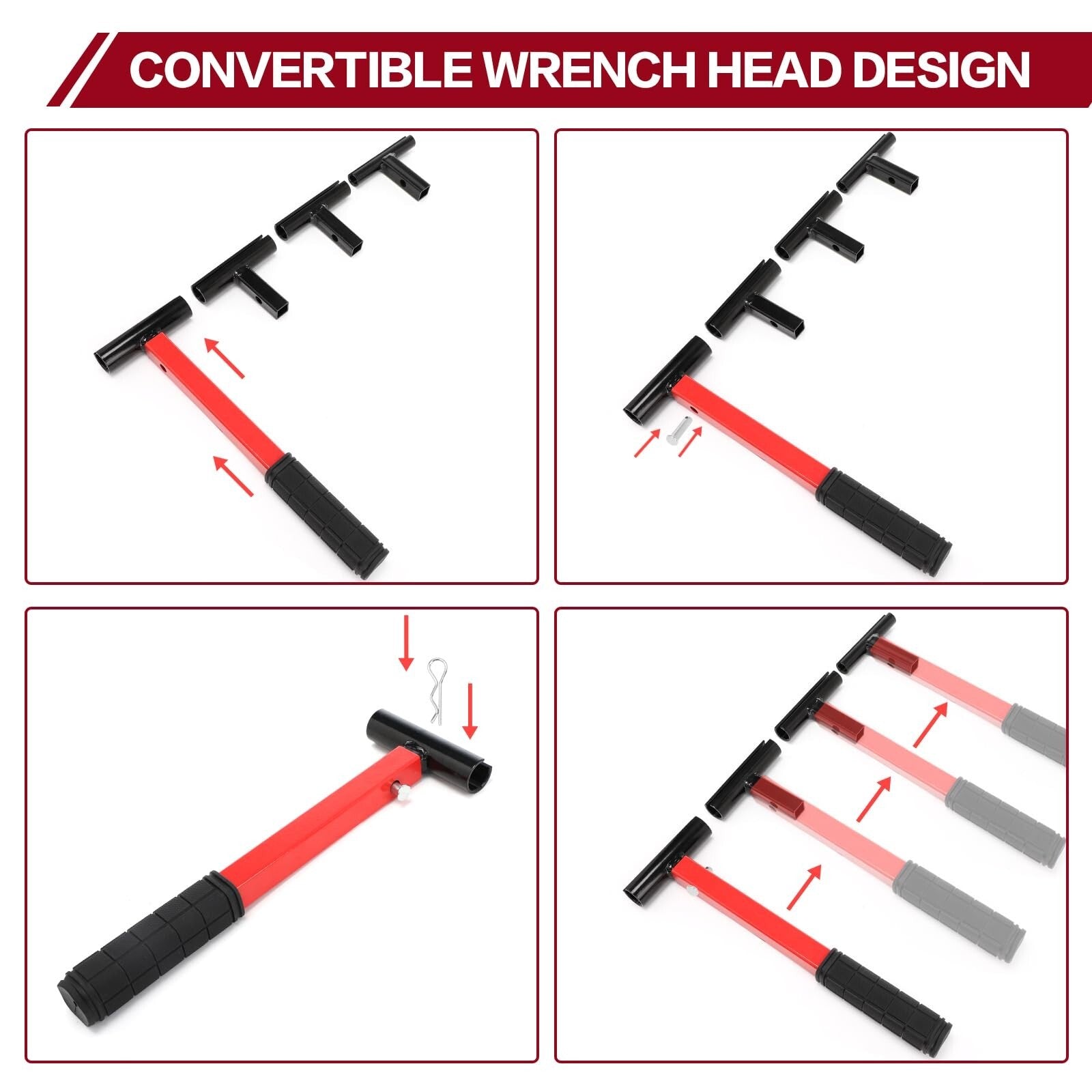 Heavy Duty Door Hinge Tool 4 in 1 Adjustment Tool Hinge Wrench Hinge Bender