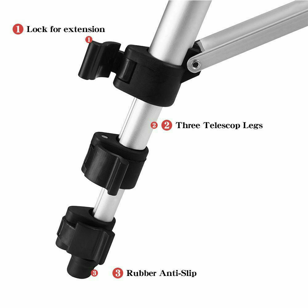 Professional Camera Tripod Stand Holder Mount for Iphone Samsung Cell Phone+Bag