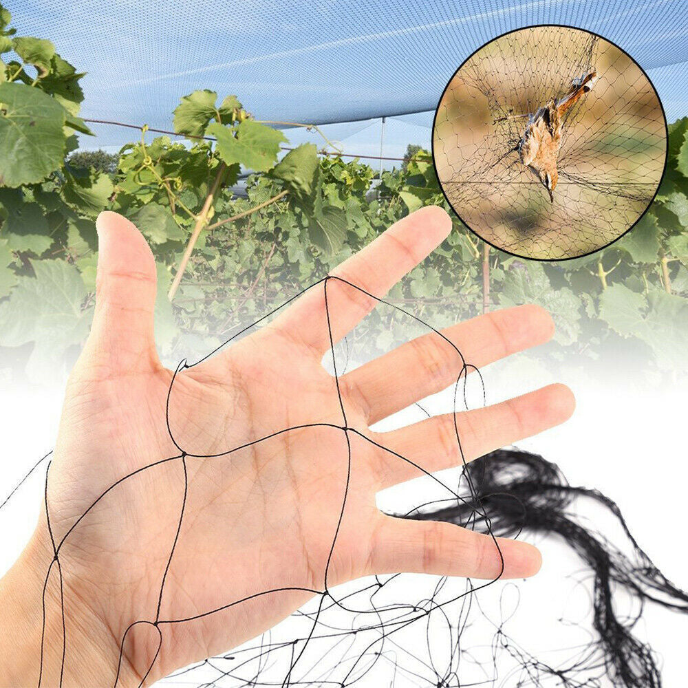 Anti Bird Netting Pond Net Protection Tree Crops Plants Fruits Garden Mesh