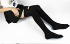 Girls Ladies Women Thigh High over the Knee Socks Extra Long Cotton Stockings 