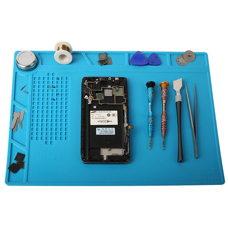 Magnetic Heat Silicone Pad Desk Mat Soldering Repair