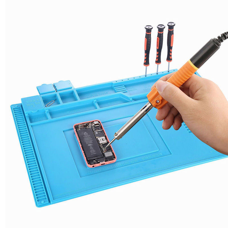 Magnetic Heat Silicone Pad Desk Mat Soldering Repair