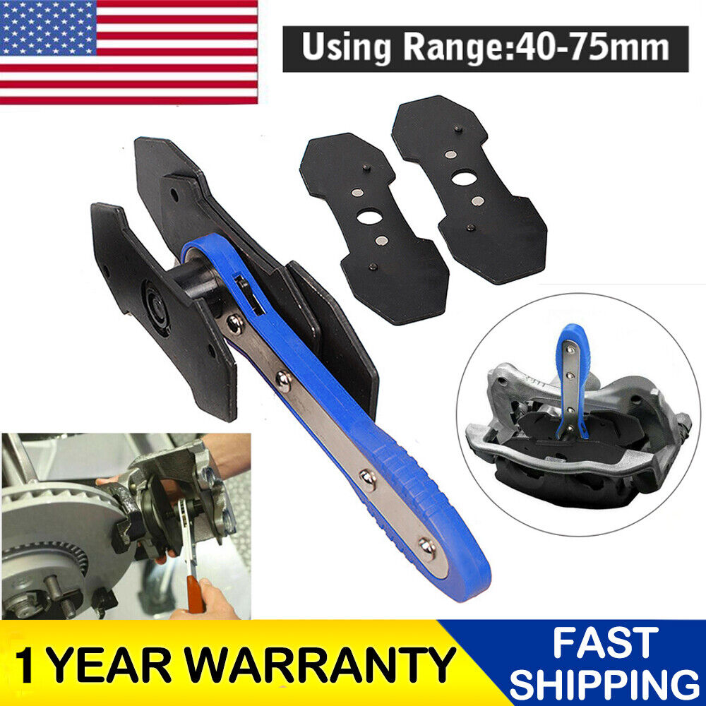 Car - Ratchet TOOL for Brake Piston Single Twin Quad Pistons Install Tool, Press Caliper Spreader Tool, Brake Caliper  Wrench, Car Repair Wrench Tools, Car Accessories GG