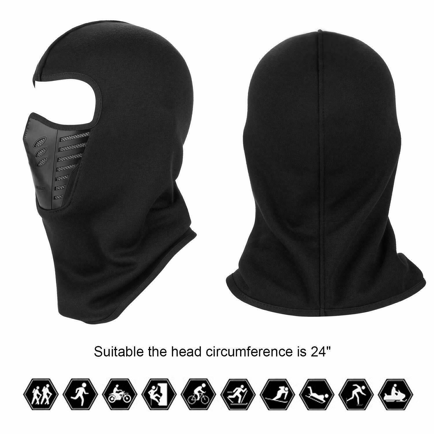 Balaclava Cycling Hat Ski Face Mask Winter Outdoor Sport Windproof Full Face Cap