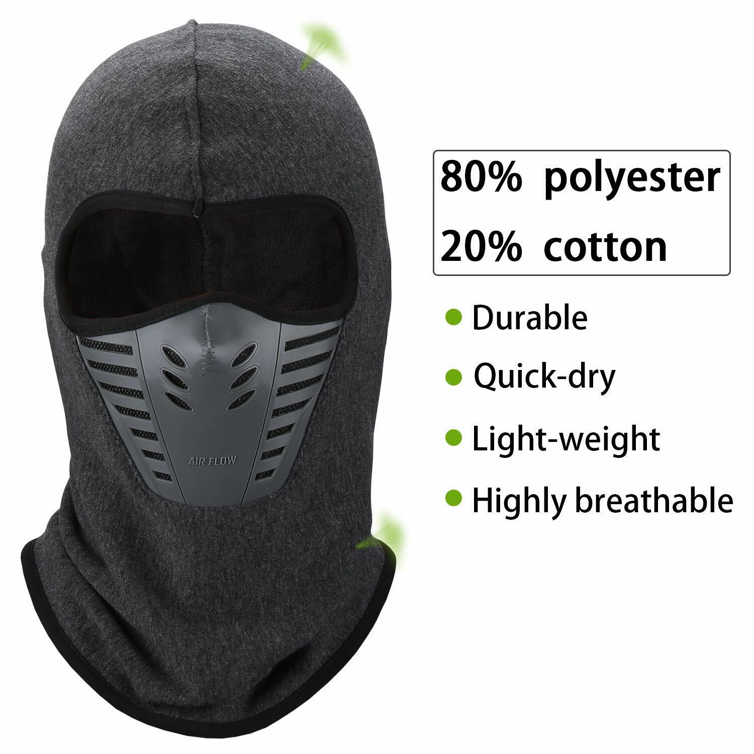 Balaclava Cycling Hat Ski Face Mask Winter Outdoor Sport Windproof Full Face Cap