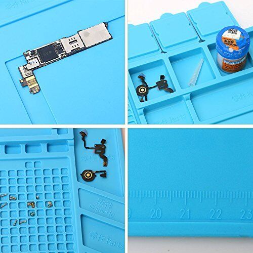 Magnetic Heat Silicone Pad Desk Mat Soldering Repair