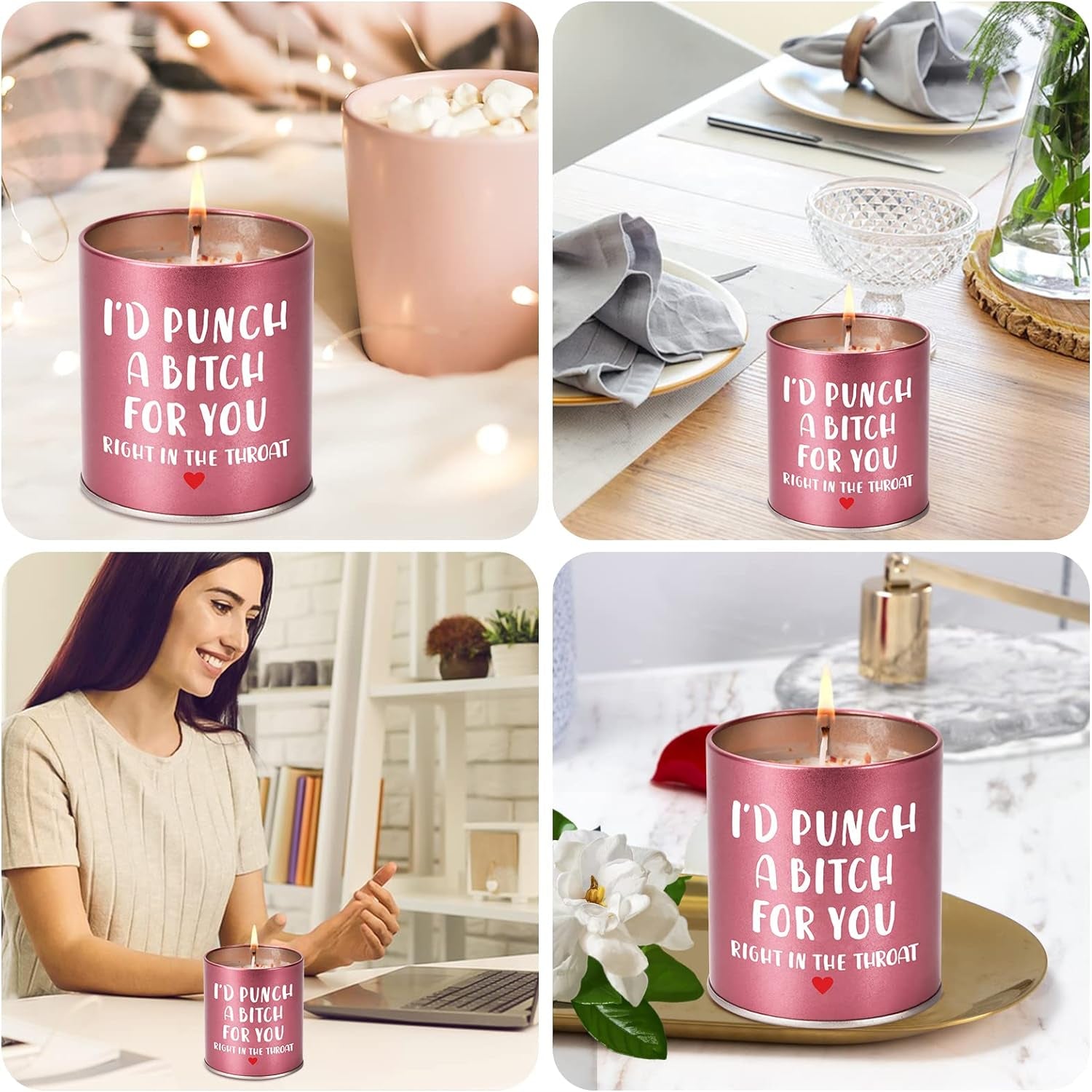 Valentines Day Gifts for Her Scented Candle
