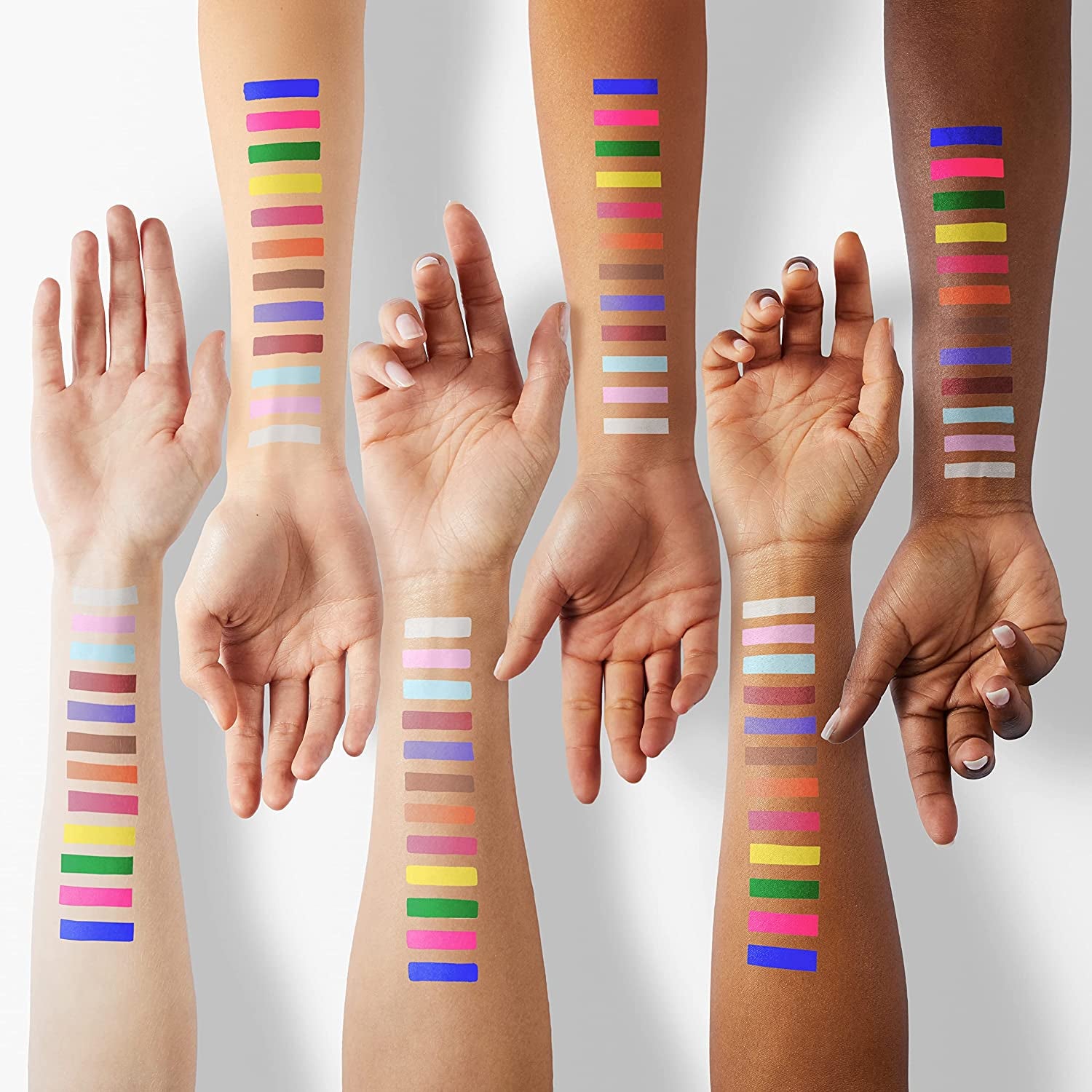 12 Colors Matte Liquid Eyeliner Set for Women