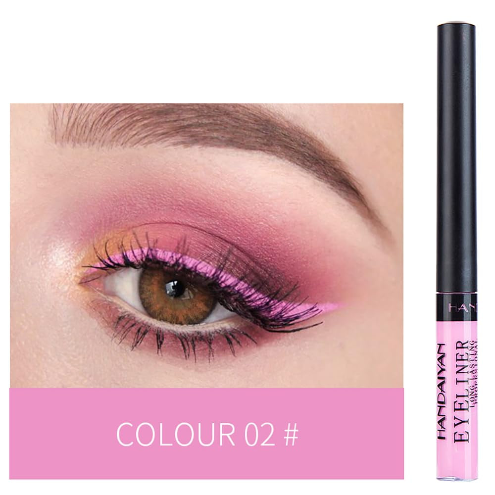12 Colors Matte Liquid Eyeliner Set for Women