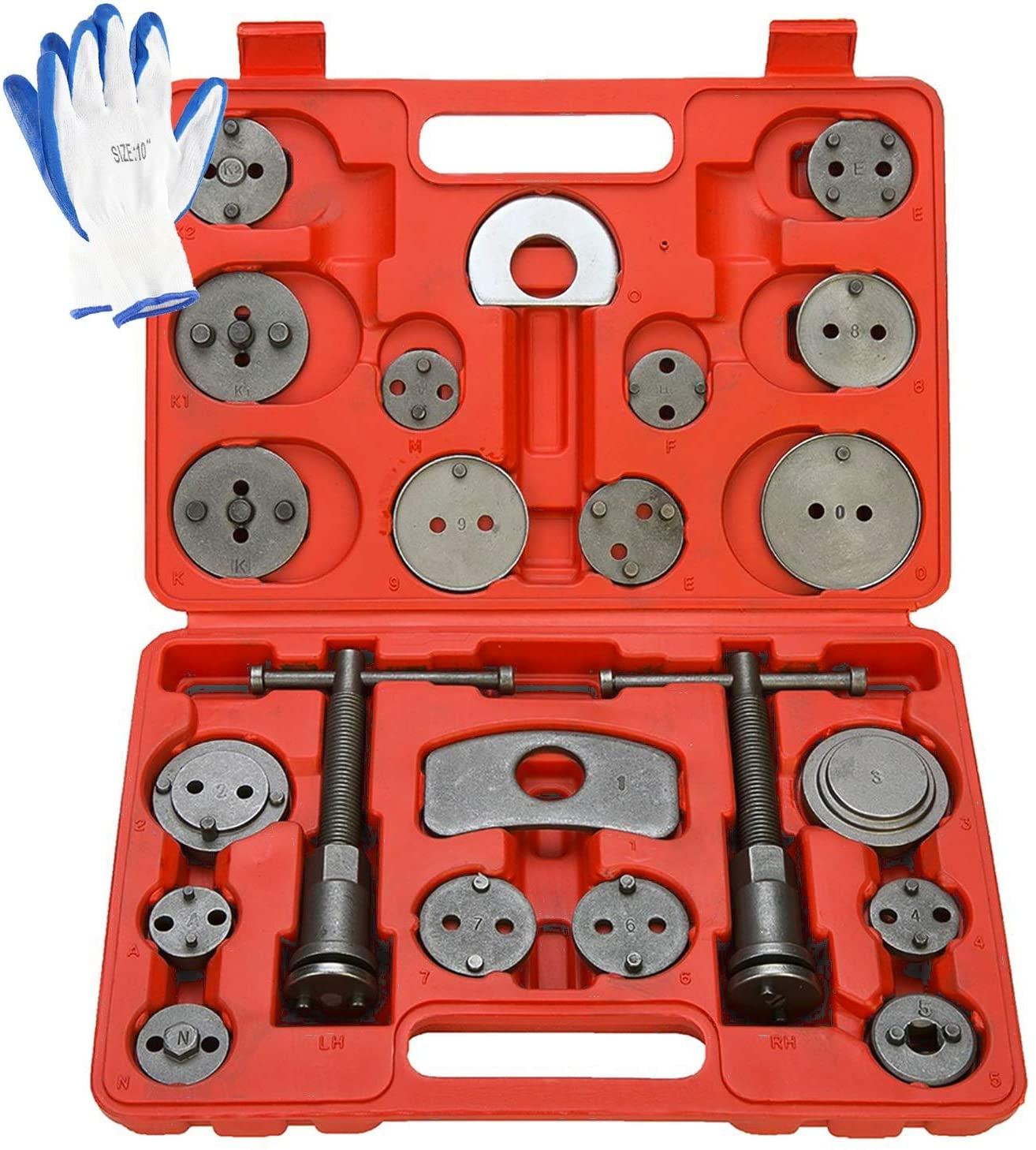 Disc Brake Caliper Compressor Wind Back Tool 24pc