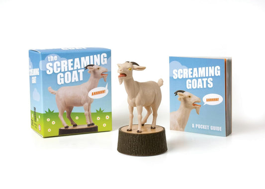 The Screaming Goat - book and the figure that scream
