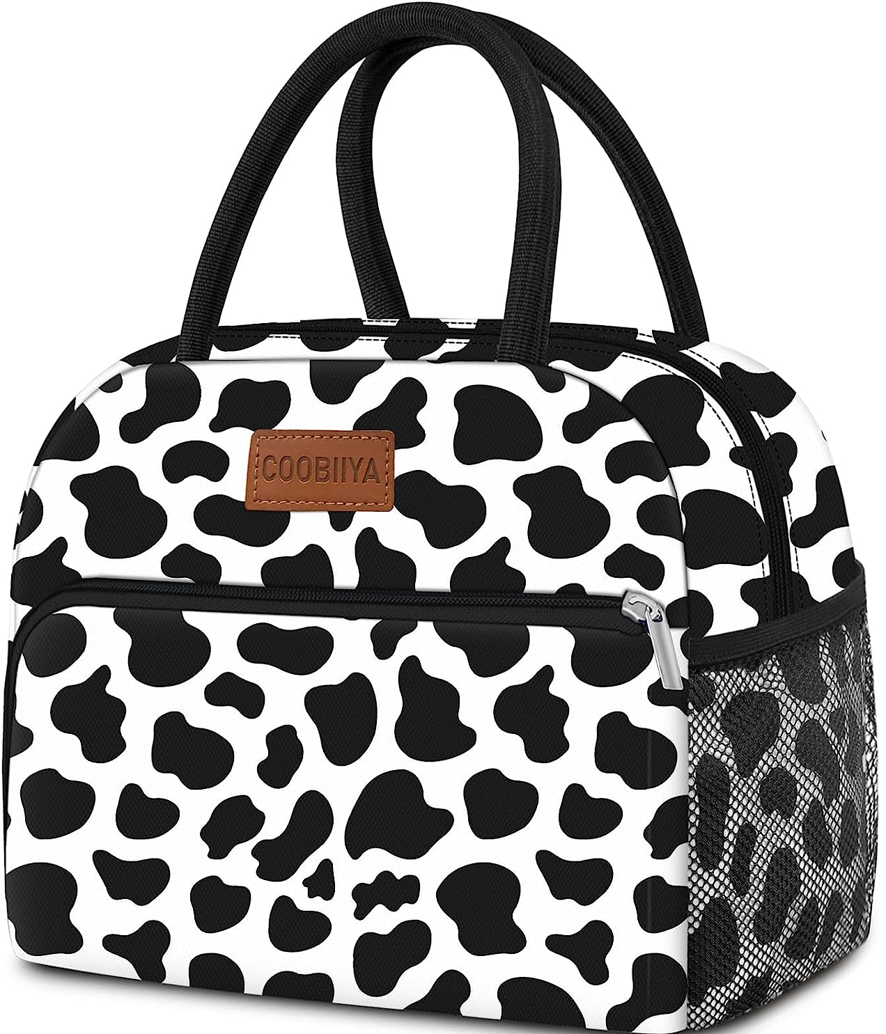 Cow Print Insulated  Lunch Box for Women Adult Men