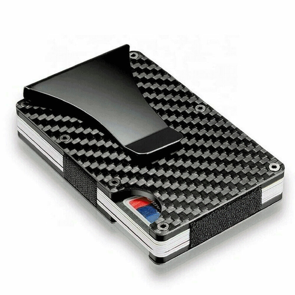 RFID Blocking Men Airtag Wallet Case 