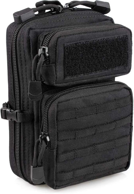 Tactical Utility Pouch EDC Tool Waist Belt Bag Multi Compartment