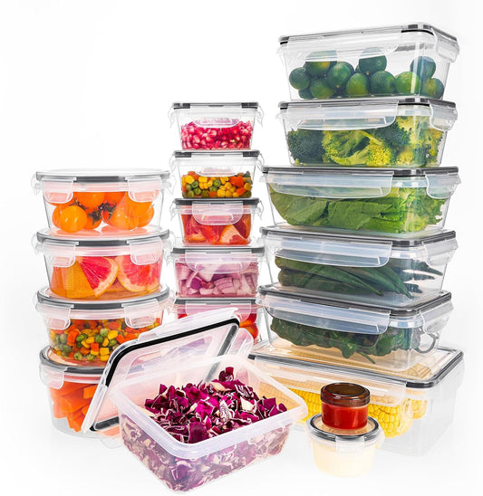 32pcs Airtight Food Storage Containers with lids