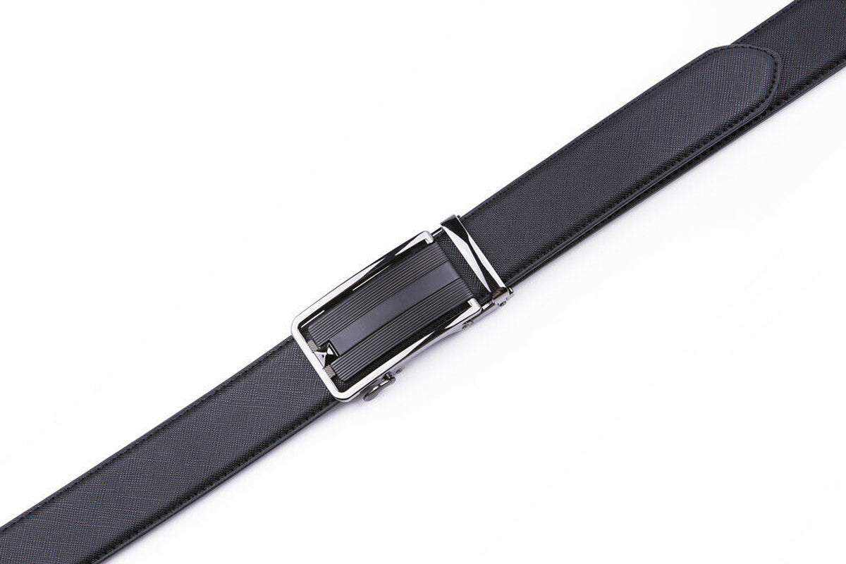 Mens Belts Leather Dress Belts  Automatic Buckle 